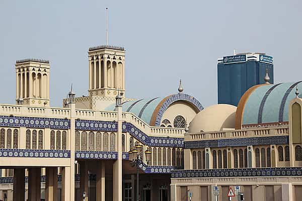 Blue Souk also known as Central Market in Sharjah